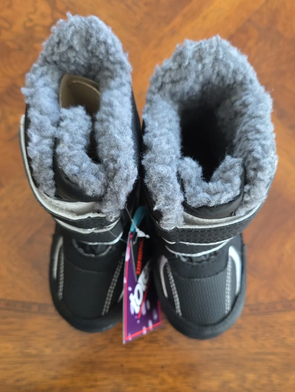 Totes Kids Toddler Boys Tayton Waterproof Insulated Flat Heel Winter Boots Sz 8T